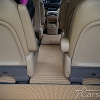Автомобильные коврики EVA на Kia Carnival III (9мест) 2+2+3 без трансформеров (2014-2021)