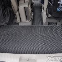 Автомобильные коврики EVA на Kia Carnival III (11мест) 2+2+3 с трансформерами (2014-2021)