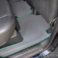 Автомобильные коврики EVA на Land Rover Discovery III 3 ряда (2004-2009)