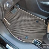 Автомобильные коврики EVA на Opel Zafira С 3 ряда (2011->)