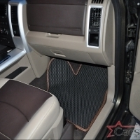 Коврики текстильные на Dodge RAM IV кабина 1.5 (2008-2018)