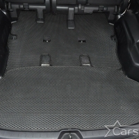 Коврики текстильные на Toyota Noah-Voxy II пр.руль (2007-2015) 2 ряд - без прохода