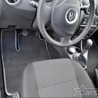 Коврики текстильные на Lada Largus I 3 ряда (2012-2021)