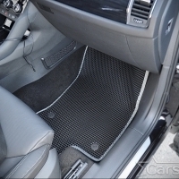 Коврики текстильные на Skoda Kodiaq I 3 ряда (2016->)