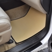 Коврики текстильные на Toyota Sequoia II 3 ряда (2008->)