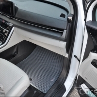 Коврики текстильные на Kia Carnival IV (9мест) Корея (2020->) 