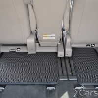 Коврики текстильные на Toyota Sienna III 7 мест (2010-2020)