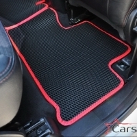 Коврики текстильные на Ford Galaxy II рестайл 3 ряда (2010-2015)