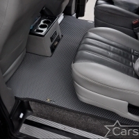 Двухслойные коврики EVA на Chevrolet Express II с консолью (2002->)