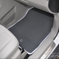 Двухслойные коврики EVA на Chevrolet Captiva рестайл 3 ряда (2011-2016)