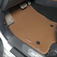 Двухслойные коврики EVA на Haval H9 3 ряда (2014->)