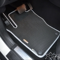 Двухслойные коврики EVA на Mercedes-Benz GL-klasse I X164 3 ряда (2006-2012)