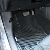 Двухслойные коврики EVA на Mitsubishi Outlander III 3 ряда (2012->)