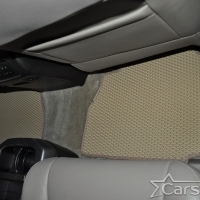 Двухслойные коврики EVA на Toyota Sequoia II 3 ряда (2008->)