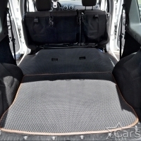 Двухслойные коврики EVA на Lada Largus I рестайл 3 ряда (2021->)