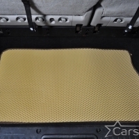 Автомобильные коврики EVA на Chrysler Grand Voyager V (2008->) 2 ряд: кресла 1+1 убираются в пол