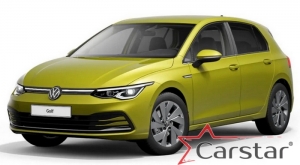Комплект ковриков в салон Volkswagen Golf VIII (2019->)