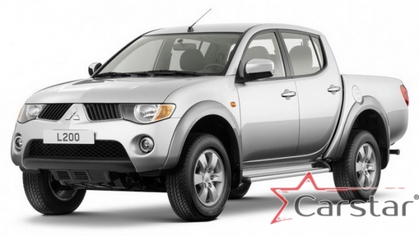 Текстильные коврики для Mitsubishi L 200 IV (2006-2015)