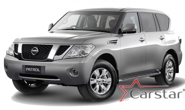 Двухслойные коврики EVA для Nissan Patrol VI Y62 (2010->)