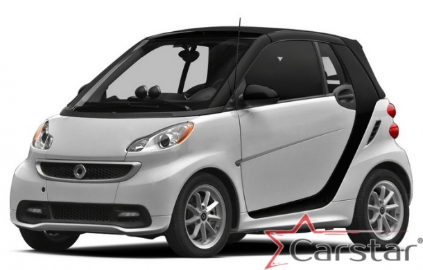 Текстильные коврики для SMART Fortwo II W451 (2007-2014)