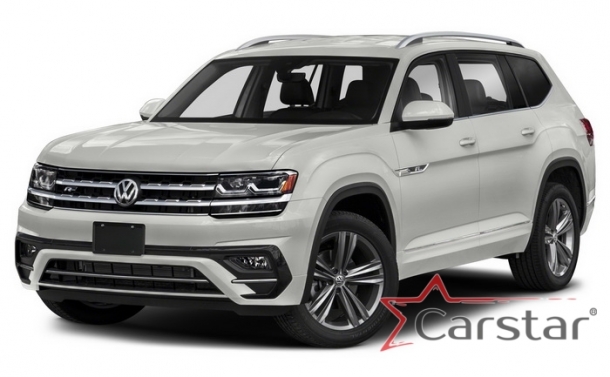 Двухслойные коврики EVA для Volkswagen Teramont I (2017->)