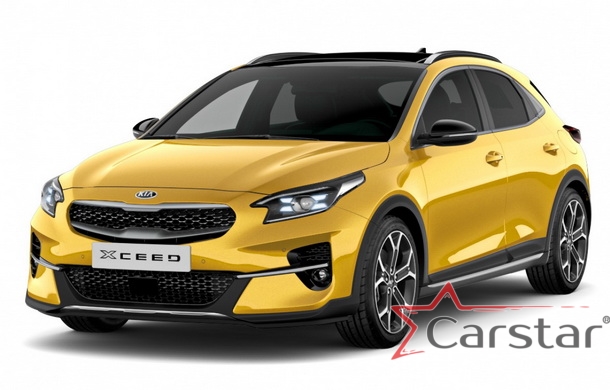 Двухслойные коврики EVA для Kia Ceed XCeeD (2019->)