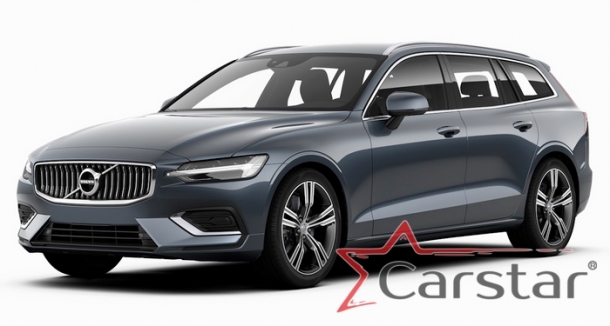 Двухслойные коврики EVA для Volvo V 60 II пр.руль (2018->)