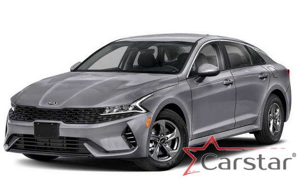 Двухслойные коврики EVA для Kia K5 III (2020->)