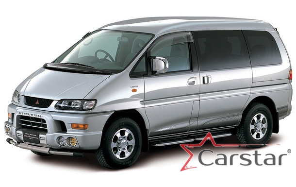 Двухслойные коврики EVA для Mitsubishi Delica IV Long пр.руль (1994-2007) 