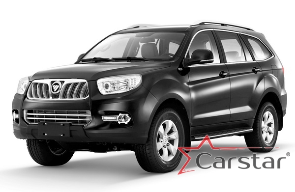 Двухслойные коврики EVA для Foton Sauvana I 3 ряда (2015->)