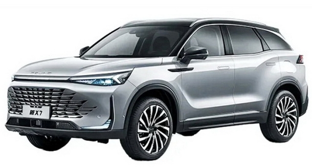 Автомобильные коврики EVA для BAIC X7 (2021->)