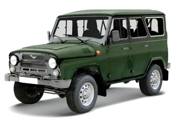 Текстильные коврики для УАЗ 3151 (469) (1985-2013)