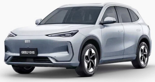 Текстильные коврики для Geely EX5 (2024->)