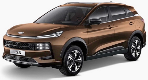 Текстильные коврики для JAC JS6 (2022->)