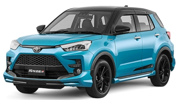 Двухслойные коврики EVA для Toyota Raize I (2019->)