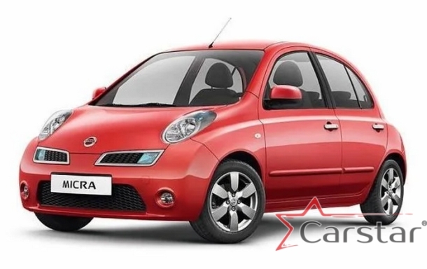Автомобильные коврики EVA 3D для Nissan Micra III K12 (2003-2010)