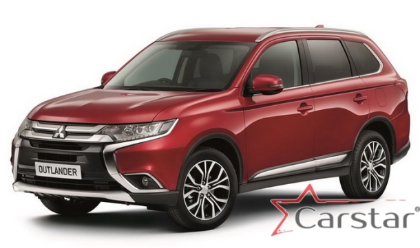 Автомобильные коврики EVA 3D для Mitsubishi Outlander III 3 ряда (2012->)