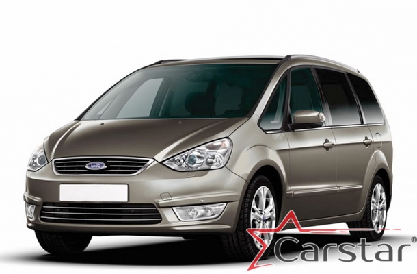 Автомобильные коврики EVA 3D для Ford Galaxy II рестайл 3 ряда (2010-2015)