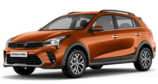 Автомобильные коврики EVA 3D для Solaris KRX (2024->)